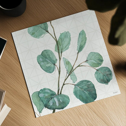 Mixed Greens LI by Lisa Audit. Shown as a detailed flat fine art print, highlighting archival giclee quality. Available as an archival giclee rolled canvas, fine art paper, or poster print. SKU 36527a.