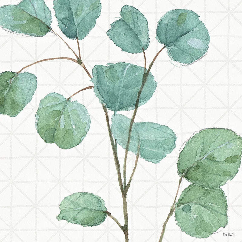 Mixed Greens LII by Lisa Audit. SKU 36528a. Archival Giclee Fine art print for wall decor.