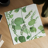 Mixed Greens LIII by Lisa Audit. Shown as a detailed flat fine art print, highlighting archival giclee quality. Available as an archival giclee rolled canvas, fine art paper, or poster print. SKU 36529a.