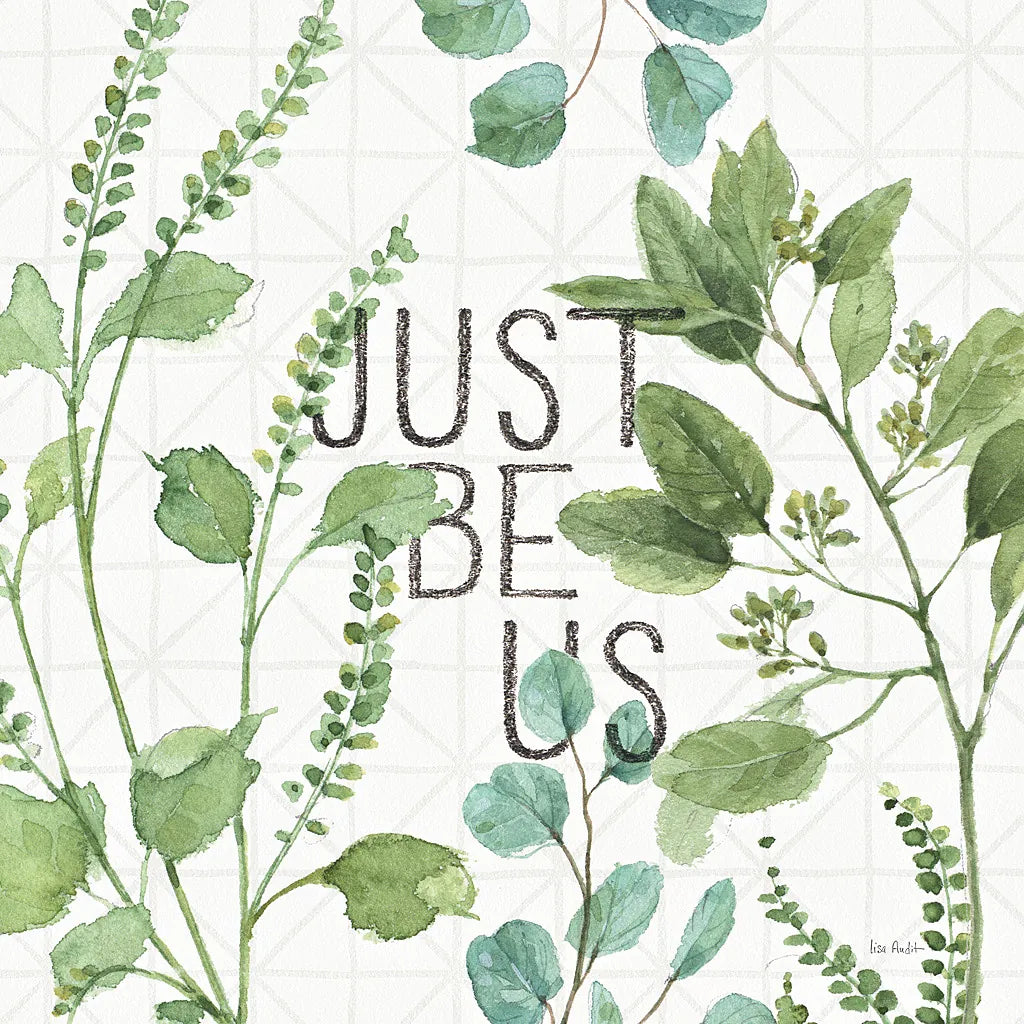 Mixed Greens LXV by Lisa Audit. SKU 36540a. Archival Giclee Fine art print for wall decor.