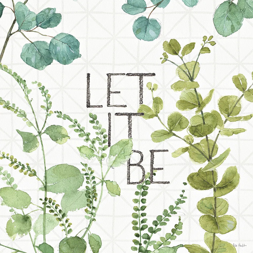 Mixed Greens LXVI by Lisa Audit. SKU 36541a. Archival Giclee Fine art print for wall decor.