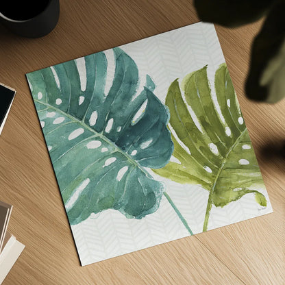 Mixed Greens LXXV by Lisa Audit. Shown as a detailed flat fine art print, highlighting archival giclee quality. Available as an archival giclee rolled canvas, fine art paper, or poster print. SKU 36551a.