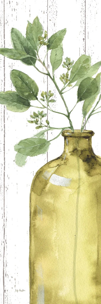 Mixed Greens LXXXIV Shiplap Crop by Lisa Audit
