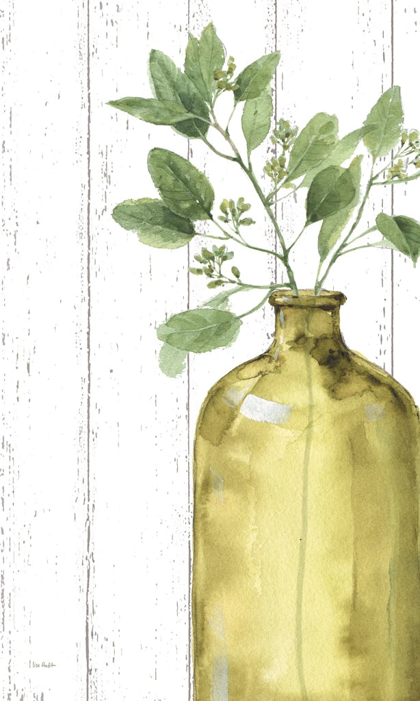Mixed Greens LXXXIV Shiplap v2 by Lisa Audit