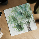 Mixed Greens VI by Lisa Audit. Shown as a detailed flat fine art print, highlighting archival giclee quality. Available as an archival giclee rolled canvas, fine art paper, or poster print. SKU 36464a.