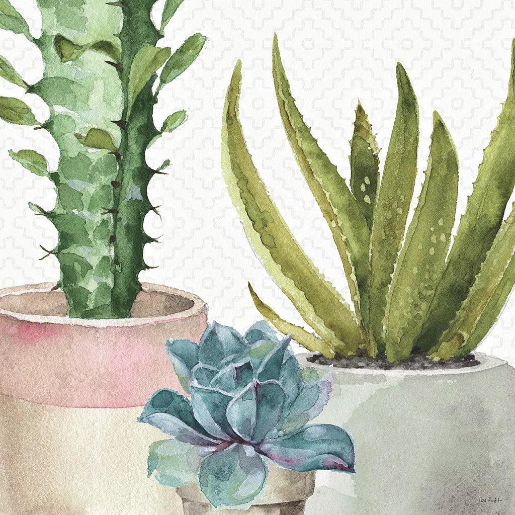 Mixed Greens XL by Lisa Audit. SKU 36516a. Archival Giclee Fine art print for wall decor.