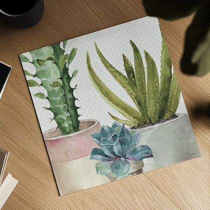 Mixed Greens XL by Lisa Audit. Shown as a detailed flat fine art print, highlighting archival giclee quality. Available as an archival giclee rolled canvas, fine art paper, or poster print. SKU 36516a.