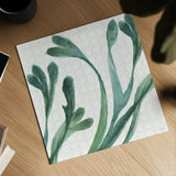 Mixed Greens XXIV by Lisa Audit. Shown as a detailed flat fine art print, highlighting archival giclee quality. Available as an archival giclee rolled canvas, fine art paper, or poster print. SKU 36482a.