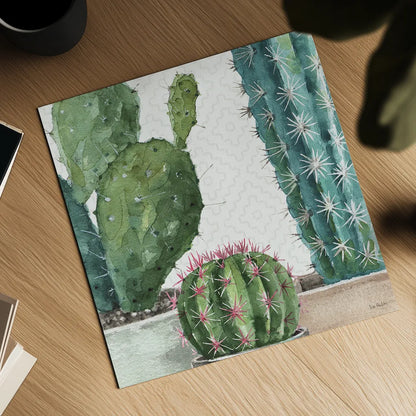 Mixed Greens XXXIX by Lisa Audit. Shown as a detailed flat fine art print, highlighting archival giclee quality. Available as an archival giclee rolled canvas, fine art paper, or poster print. SKU 36497a.