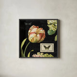 Mothers Treasures I Dark by Lisa Audit. Shown in a sleek black glass frame for a contemporary gallery look. Available as an archival giclee rolled canvas, fine art paper, or poster print. SKU 28208a.