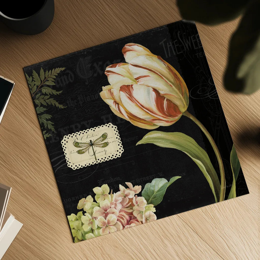 Mothers Treasures II Dark by Lisa Audit. Shown as a detailed flat fine art print, highlighting archival giclee quality. Available as an archival giclee rolled canvas, fine art paper, or poster print. SKU 28207a.