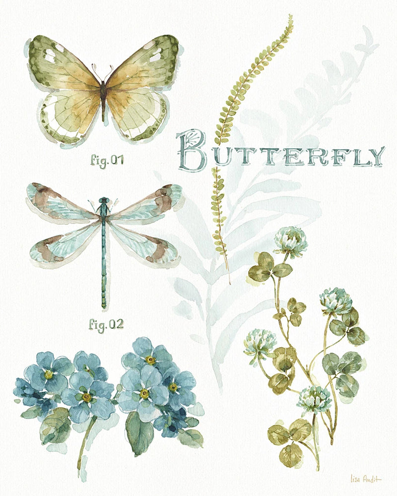 My Greenhouse Botanical I by Lisa Audit