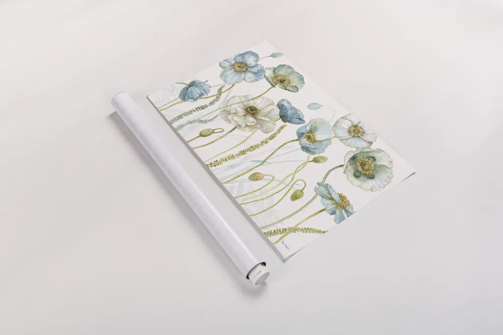 My Greenhouse Flowers I by Lisa Audit. shown as a rolled paper print. Available as archival giclee rolled canvas, fine art paper, or poster print. SKU 20391i.