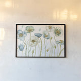 My Greenhouse Flowers I by Lisa Audit. shown as a paper print in a black flame. Available as a archival giclee rolled canvas, fine art paper, or poster print. SKU 20391i.