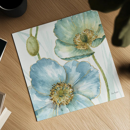 My Greenhouse Flowers II by Lisa Audit. Shown as a detailed flat fine art print, highlighting archival giclee quality. Available as an archival giclee rolled canvas, fine art paper, or poster print. SKU 20392a.