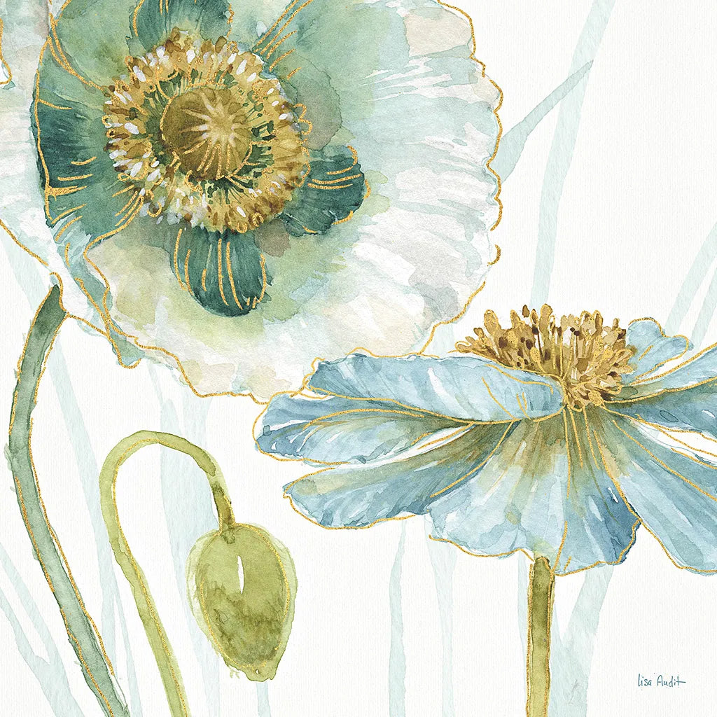My Greenhouse Flowers V by Lisa Audit. SKU 20395a. Archival Giclee Fine art print for wall decor.