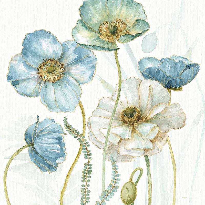 My Greenhouse Flowers VI Crop by Lisa Audit. SKU 20396a. Archival Giclee Fine art print for wall decor.