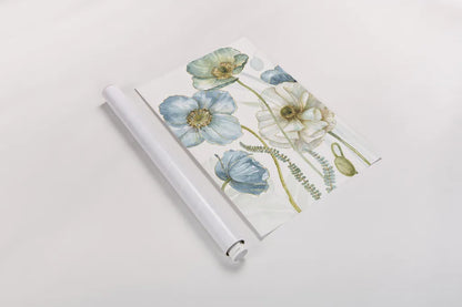 My Greenhouse Flowers VI Crop by Lisa Audit. shown as a rolled paper print. Available as archival giclee rolled canvas, fine art paper, or poster print. SKU 20396h.