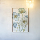 My Greenhouse Flowers VI Crop by Lisa Audit. shown as a paper print in a white frame. Available as a archival giclee rolled canvas, fine art paper, or poster print. SKU 20396h.
