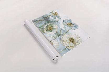 My Greenhouse Flowers X by Lisa Audit. shown as a rolled paper print. Available as archival giclee rolled canvas, fine art paper, or poster print. SKU 24859i.