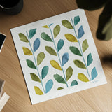 My Greenhouse Geo I by Lisa Audit. Shown as a detailed flat fine art print, highlighting archival giclee quality. Available as an archival giclee rolled canvas, fine art paper, or poster print. SKU 20415a.