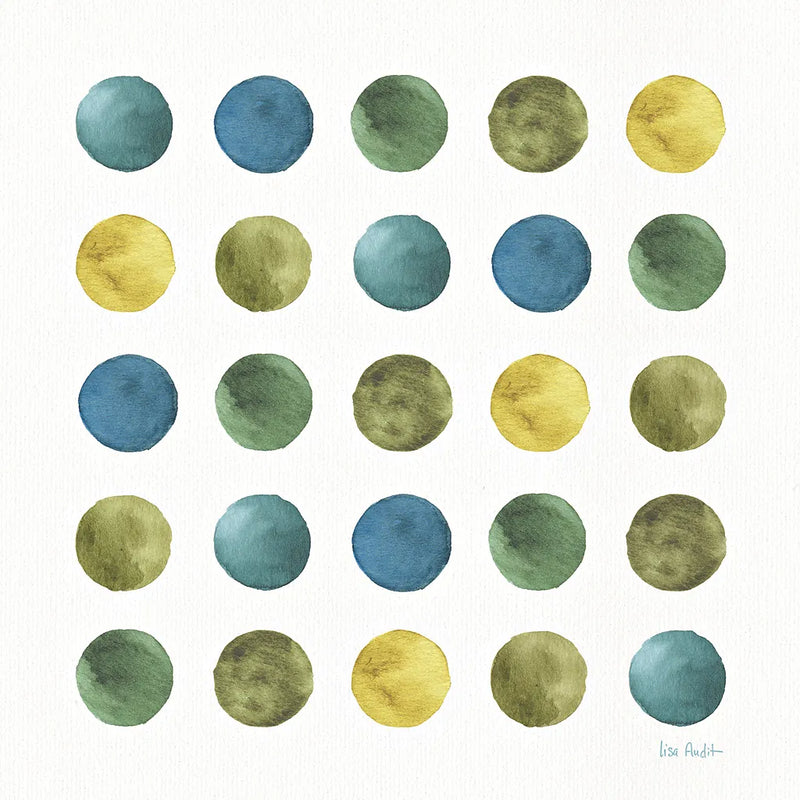 My Greenhouse Geo IV by Lisa Audit. SKU 20418a. Archival Giclee Fine art print for wall decor.