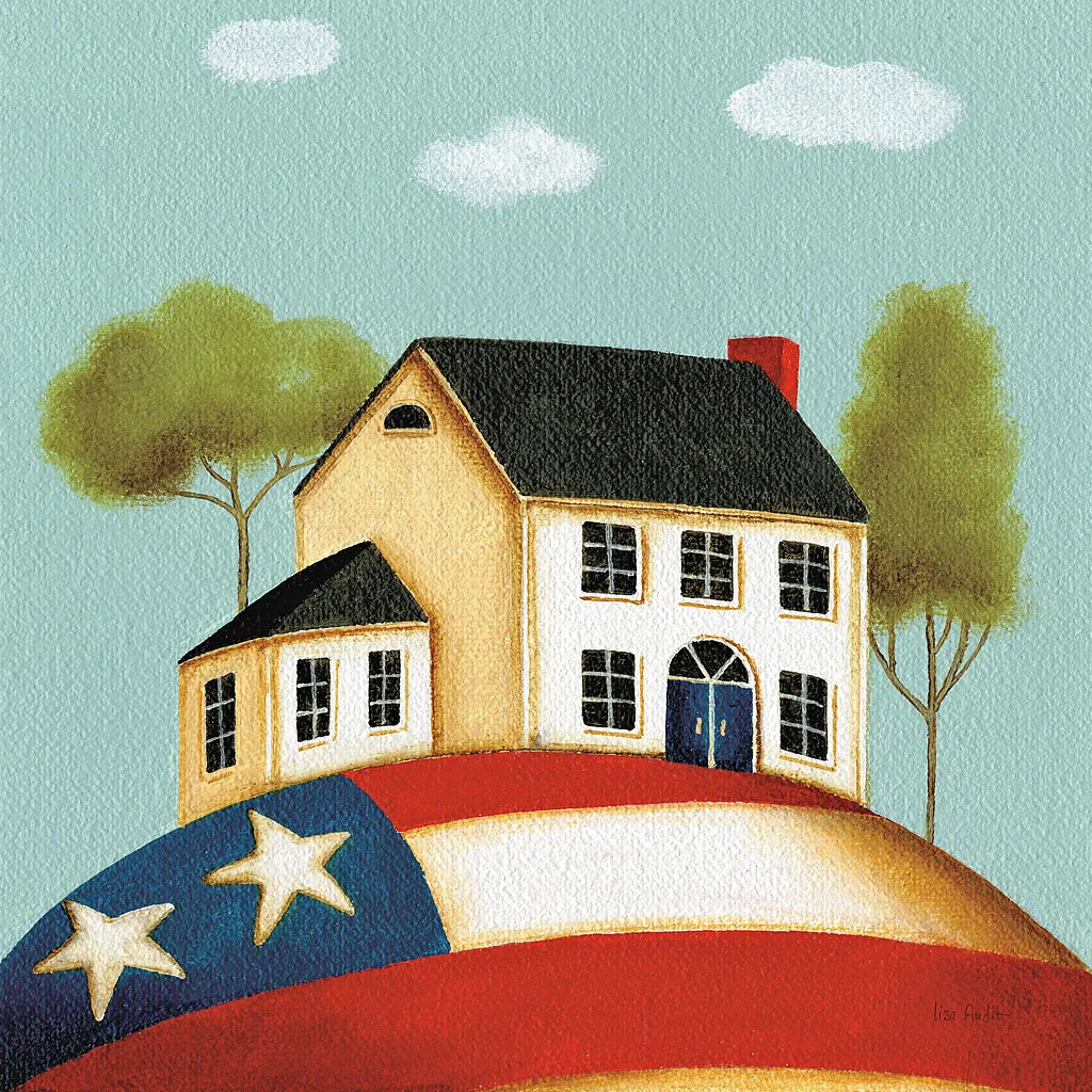 My Home I by Lisa Audit. SKU 69595a. Archival Giclee Fine art print for wall decor.