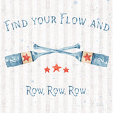 Nautical Life II Square by Lisa Audit. SKU 61345a. Archival Giclee Fine art print for wall decor.