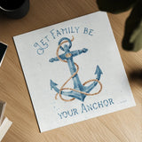 Nautical Life IV No Stripes by Lisa Audit. Shown as a detailed flat fine art print, highlighting archival giclee quality. Available as an archival giclee rolled canvas, fine art paper, or poster print. SKU 48167a.