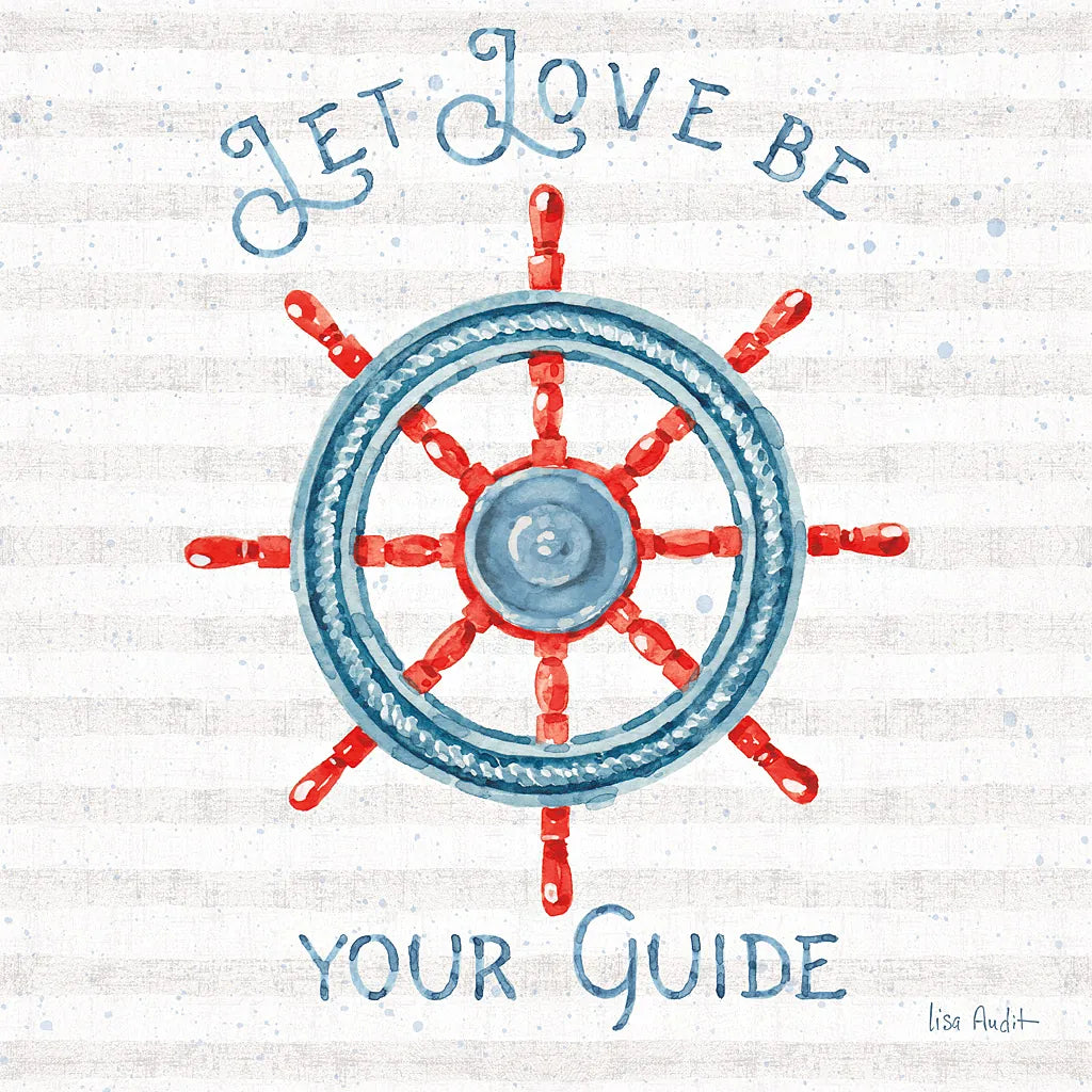 Nautical Life V by Lisa Audit. SKU 46520a. Archival Giclee Fine art print for wall decor.