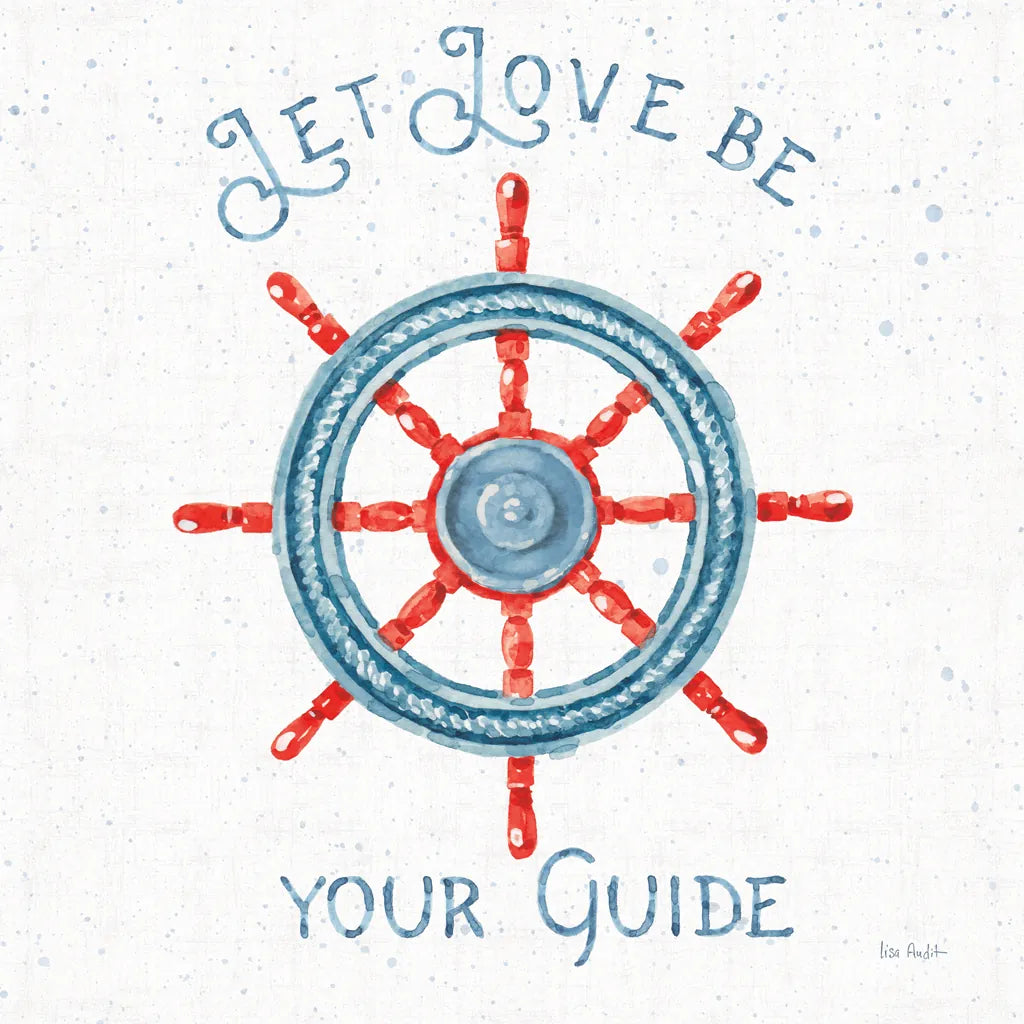 Nautical Life V No Stripes by Lisa Audit. SKU 48168a. Archival Giclee Fine art print for wall decor.