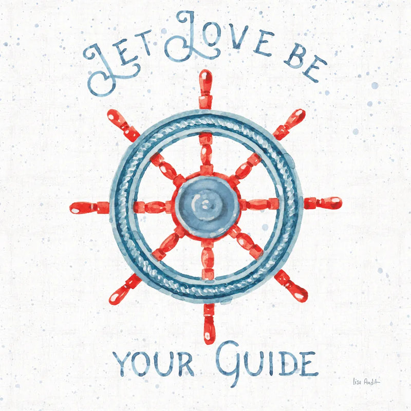 Nautical Life V No Stripes by Lisa Audit. SKU 48168a. Archival Giclee Fine art print for wall decor.