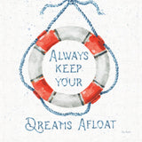 Nautical Life VI No Stripes by Lisa Audit. SKU 48169a. Archival Giclee Fine art print for wall decor.