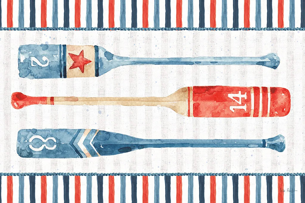 Nautical Life XI by Lisa Audit. SKU 46526i. Archival Giclee Fine art print for wall decor.