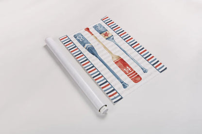 Nautical Life XI by Lisa Audit. shown as a rolled paper print. Available as archival giclee rolled canvas, fine art paper, or poster print. SKU 46526i.