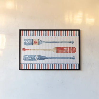 Nautical Life XI by Lisa Audit. shown as a paper print in a black flame. Available as a archival giclee rolled canvas, fine art paper, or poster print. SKU 46526i.