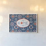 Nautical Life XIII by Lisa Audit. shown as a paper print in a white frame. Available as a archival giclee rolled canvas, fine art paper, or poster print. SKU 46528i.