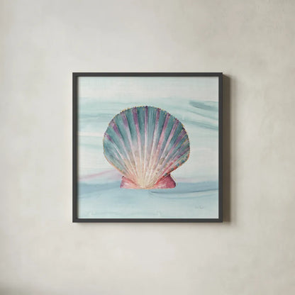 Ocean Dream VI no Filigree by Lisa Audit. Shown in a sleek black glass frame for a contemporary gallery look. Available as an archival giclee rolled canvas, fine art paper, or poster print. SKU 28396a.