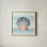 Ocean Dream VI no Filigree by Lisa Audit. Shown in a natural wood glass frame for a timeless modern aesthetic. Available as an archival giclee rolled canvas, fine art paper, or poster print. SKU 28396a.
