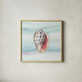 Ocean Dream VII no Filigree by Lisa Audit. Shown in a natural wood glass frame for a timeless modern aesthetic. Available as an archival giclee rolled canvas, fine art paper, or poster print. SKU 28397a.