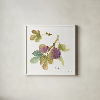 Orchard Bloom III by Lisa Audit. Shown in a crisp white glass frame for a clean and minimalist style. Available as an archival giclee rolled canvas, fine art paper, or poster print. SKU 21739a.