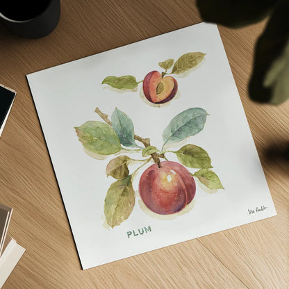 Orchard Bloom IV by Lisa Audit. Shown as a detailed flat fine art print, highlighting archival giclee quality. Available as an archival giclee rolled canvas, fine art paper, or poster print. SKU 21740a.