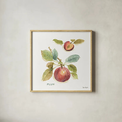 Orchard Bloom IV by Lisa Audit. Shown in a natural wood glass frame for a timeless modern aesthetic. Available as an archival giclee rolled canvas, fine art paper, or poster print. SKU 21740a.