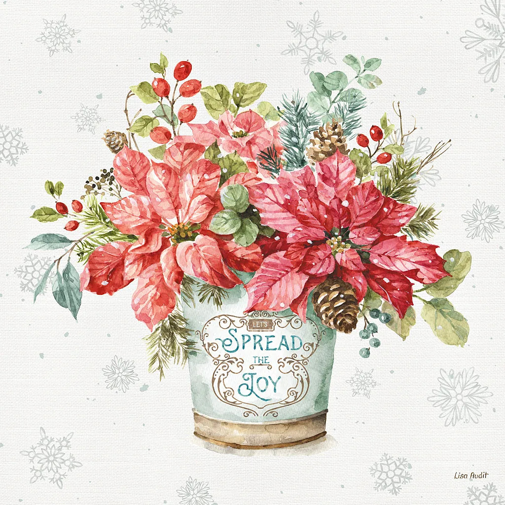 Our Christmas Story IV by Lisa Audit. SKU 47733a. Archival Giclee Fine art print for wall decor.