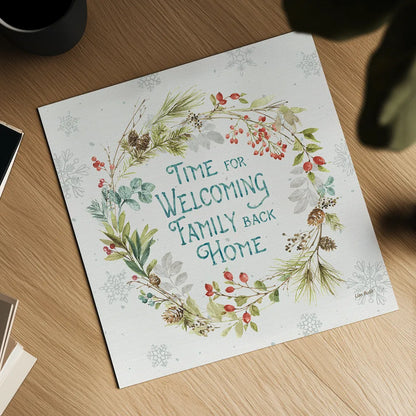 Our Christmas Story IX by Lisa Audit. Shown as a detailed flat fine art print, highlighting archival giclee quality. Available as an archival giclee rolled canvas, fine art paper, or poster print. SKU 47738a.