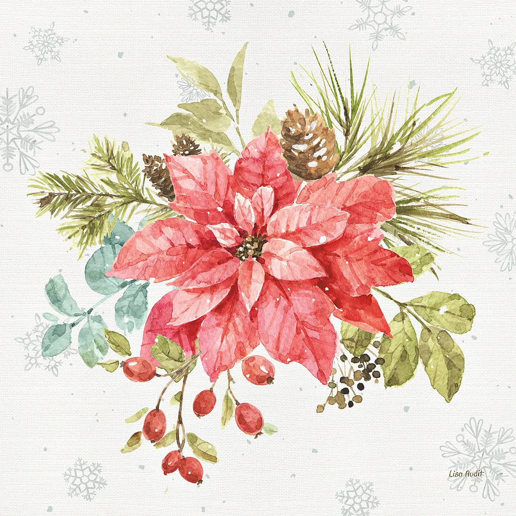 Our Christmas Story VI by Lisa Audit. SKU 47735a. Archival Giclee Fine art print for wall decor.