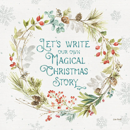 Our Christmas Story VIII by Lisa Audit. SKU 47737a. Archival Giclee Fine art print for wall decor.