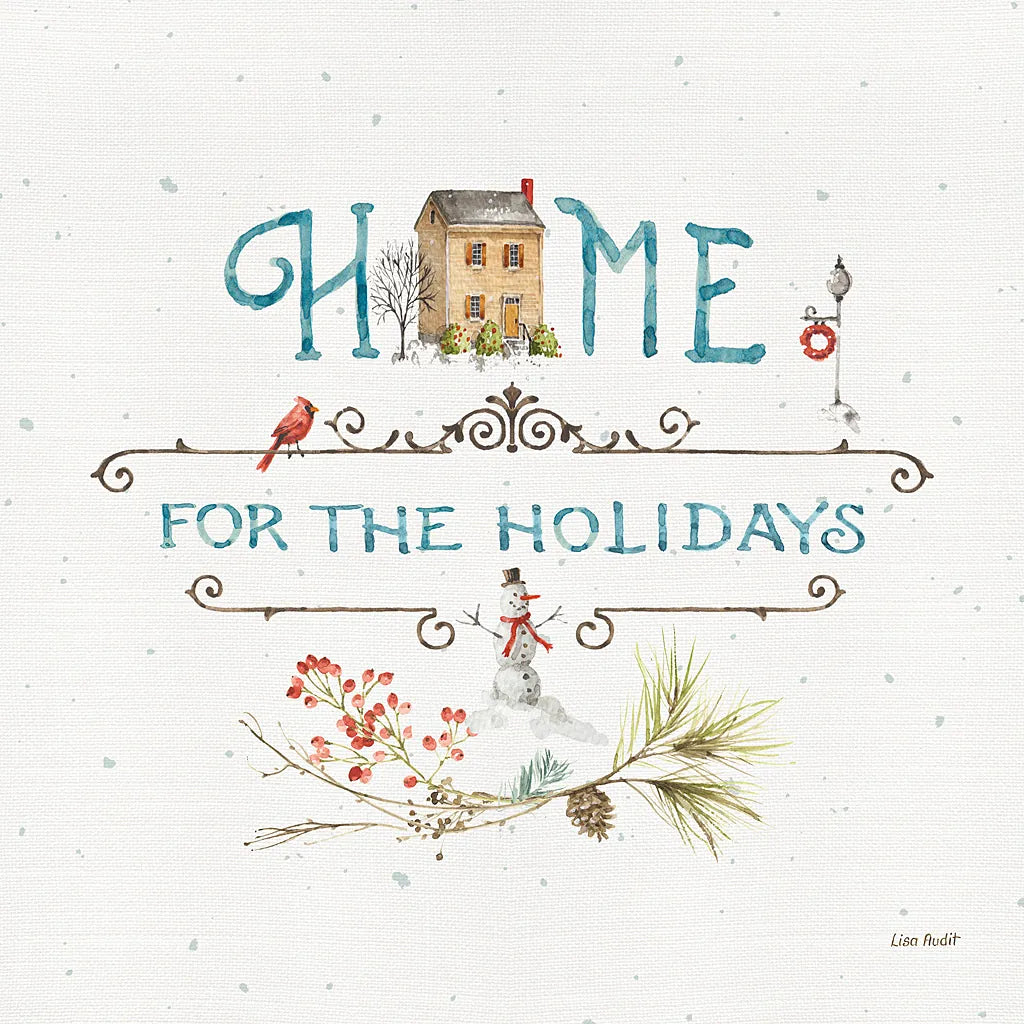 Our Christmas Story XI by Lisa Audit. SKU 47740a. Archival Giclee Fine art print for wall decor.