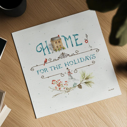 Our Christmas Story XI by Lisa Audit. Shown as a detailed flat fine art print, highlighting archival giclee quality. Available as an archival giclee rolled canvas, fine art paper, or poster print. SKU 47740a.