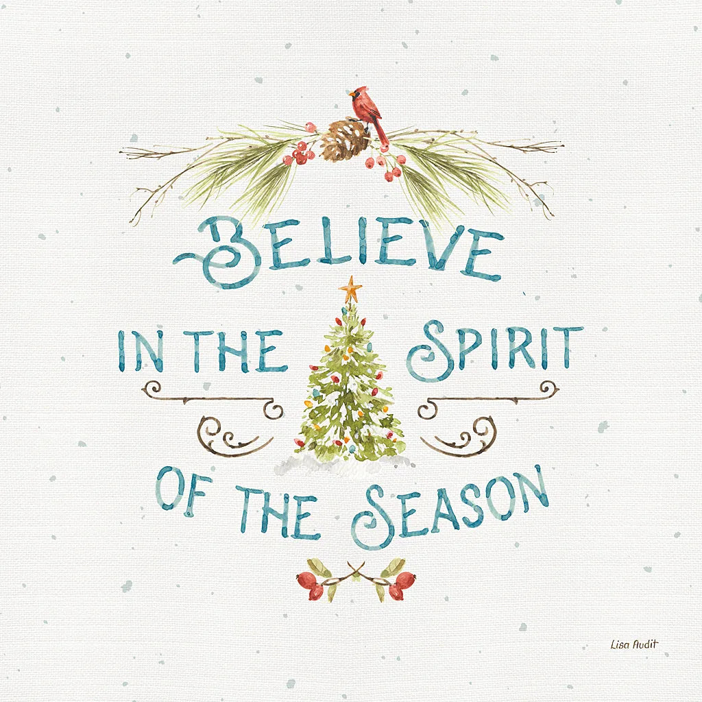 Our Christmas Story XIII by Lisa Audit. SKU 47742a. Archival Giclee Fine art print for wall decor.